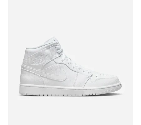 Air Jordan 1 Mid "Triple White"