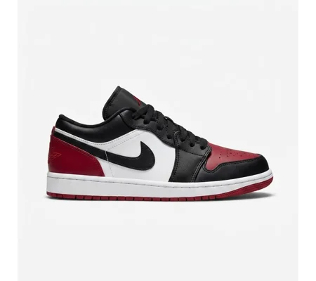 Air Jordan 1 Low "Black Toe" (2023 release layout)