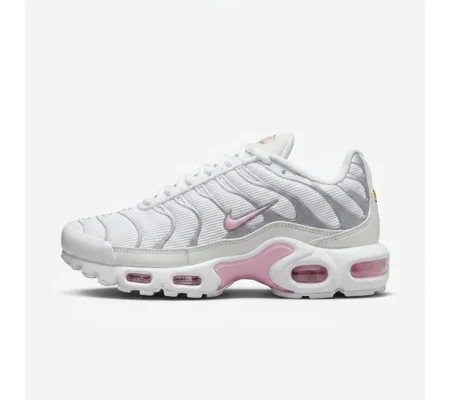 Nike Air Max Plus "White / Metallic Silver / Pink"