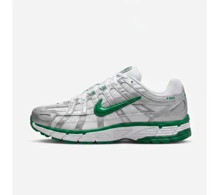 Nike P-6000 "Metallic Silver / Pine Green"