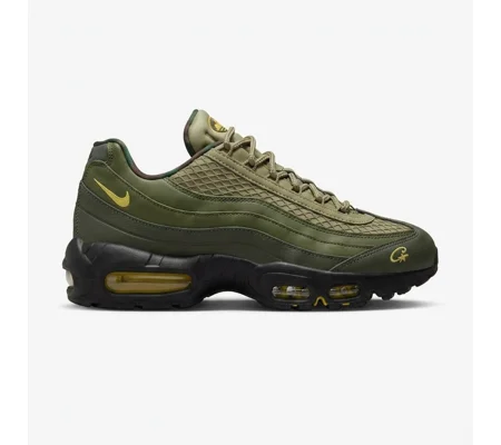 Corteiz x Nike Air Max 95 SP "Sequoia" (Black / Tour Yellow / Honey Black)