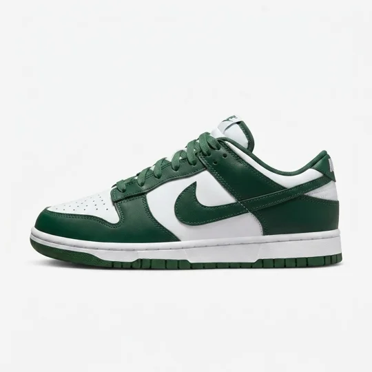 Nike Dunk Low "Michigan State" (Spartan Green)