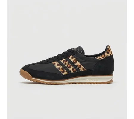 adidas Samba OG "Core Black / Leopard Print"