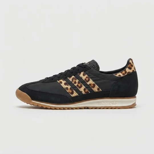 adidas Samba OG "Core Black / Leopard Print"