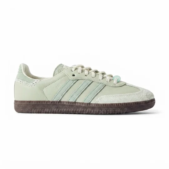 adidas Samba OG "Focus Olive / Wonder White"
