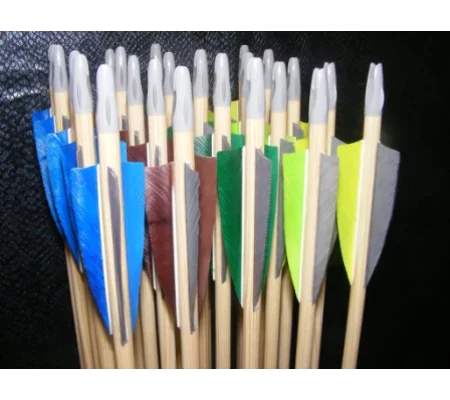 5/16" Wooden Arrows Basic 25-30lb
