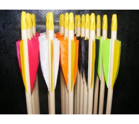 11/32" Wooden Arrows Basic 60-65lb