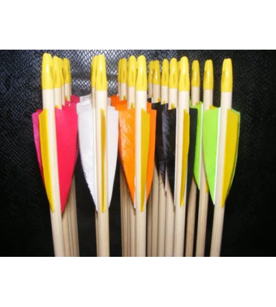 11/32" Wooden Arrows Basic 55-60lb