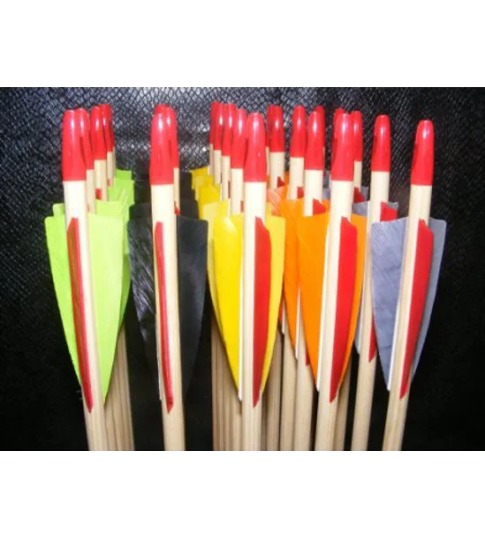 11/32" Wooden Arrows Basic 55-60lb