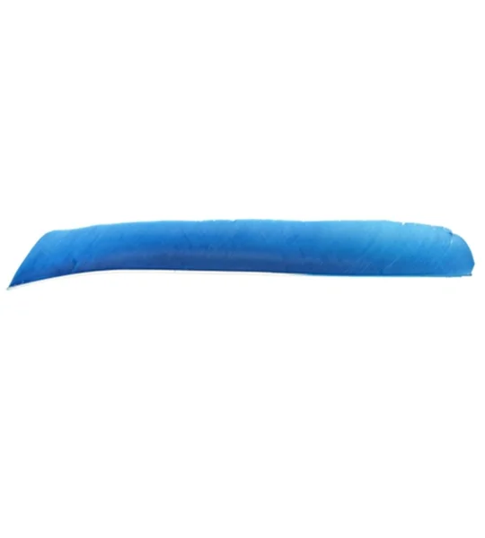 Solid colour full length feather fletchings
