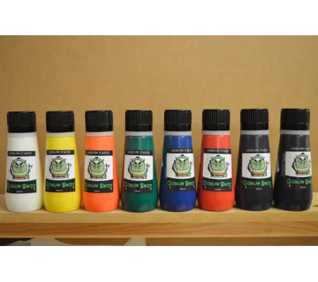 Goblin Snot Arrow Paints and Laquer