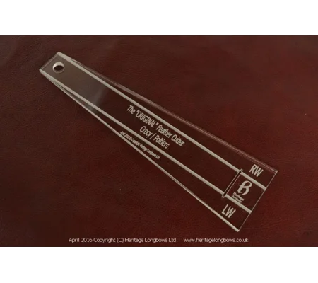Crecy - Poitiers Feather Cutting Template