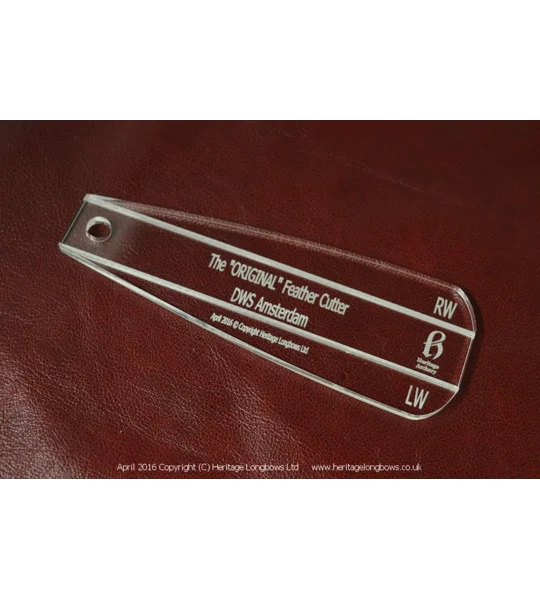 DWS Amsterdam Arrow Feather Cutting Template