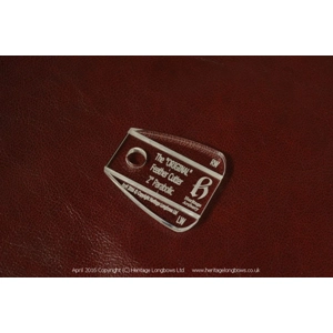 Parabolic Feather Cutting Template