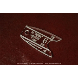 Indian Feather Cutting Template