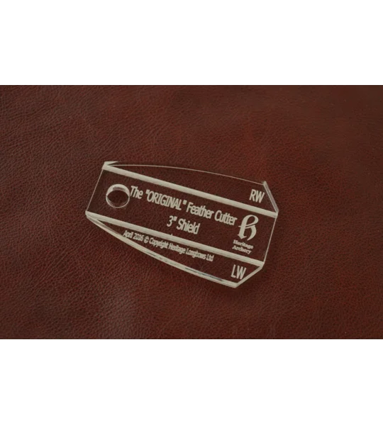 Shield Feather Cutting Template