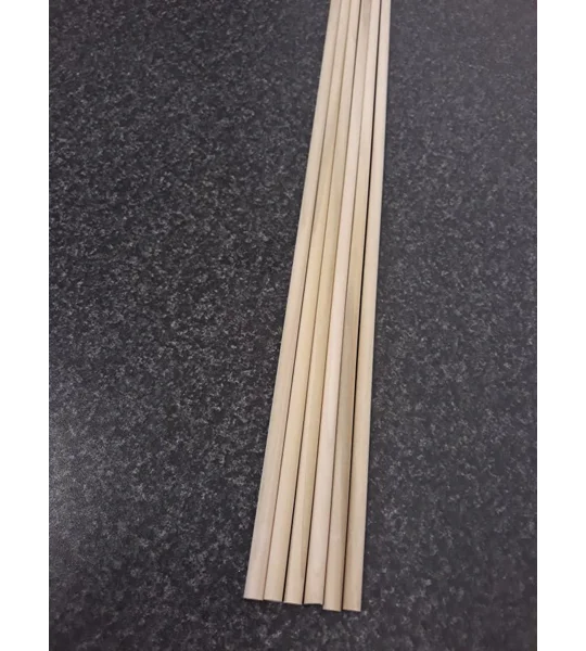 1/2" or 12mm Poplar Warbow shafts