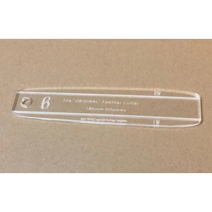 Ottoman 180mm Feather Cutting Template