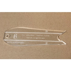 Korean Large 155mm Feather Cutting Template