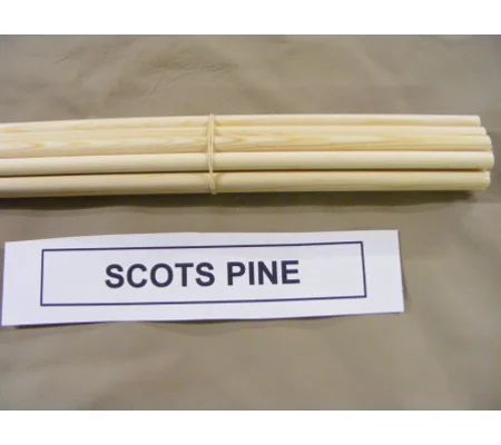 1/4" Heritage Premium Scots Pine arrow shafts