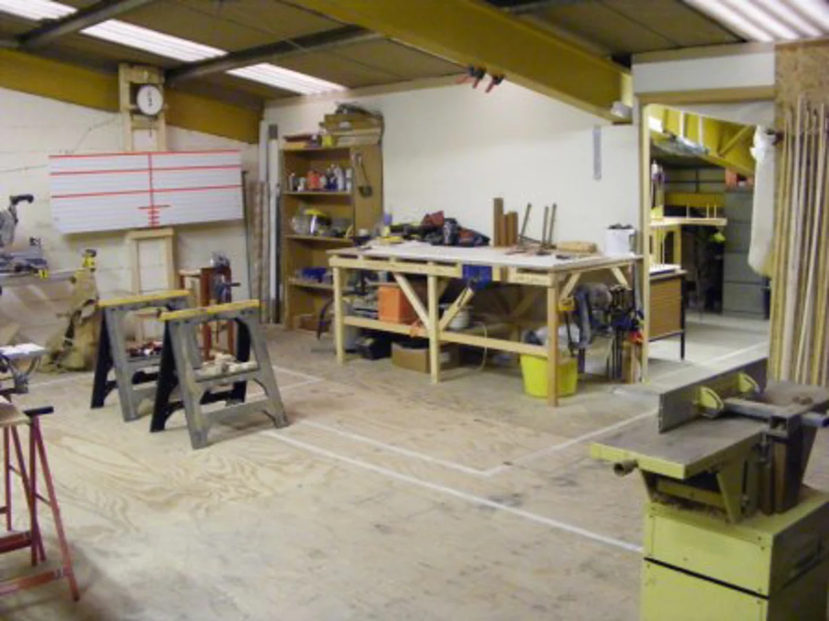 The Heritage Longbows workshop