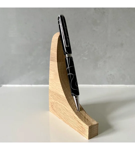 Handmade acrylic turned pen, unique special handcrafted gift