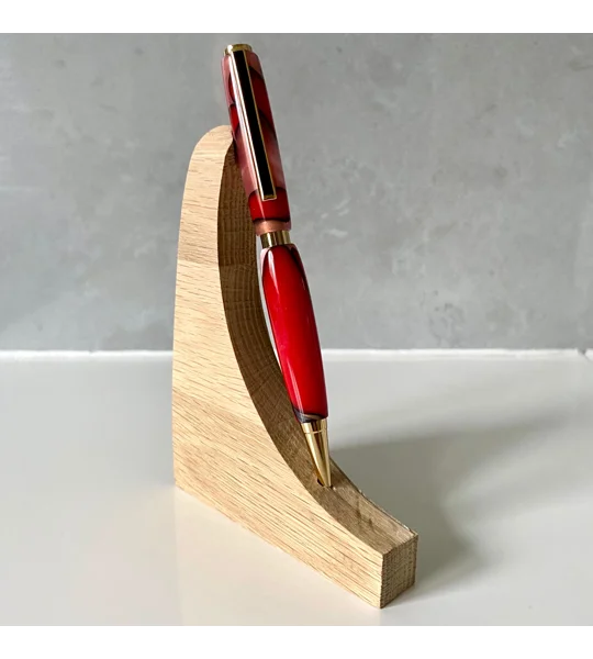 Handmade acrylic turned pen, unique special handcrafted gift