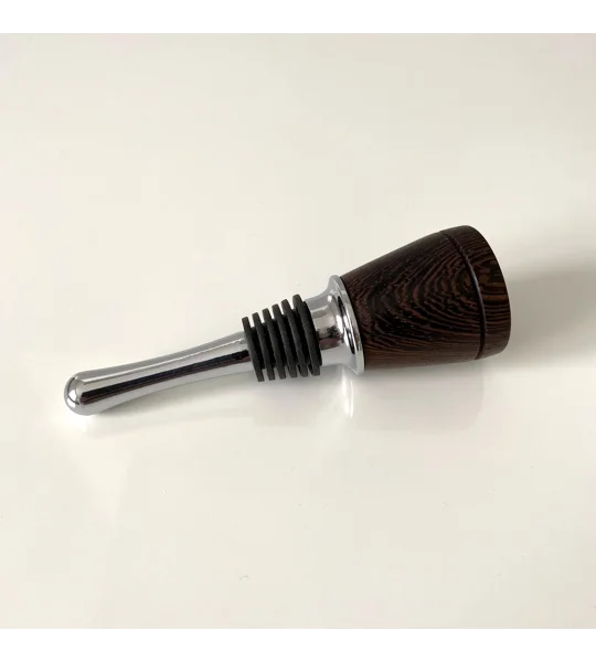 Turned Wood Bottle Stopper