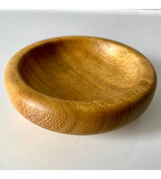 Wooden Ring Dish: Hand Turned Trinket Dish, Coins, Keys