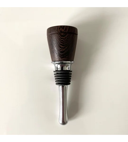 Turned Wood Bottle Stopper
