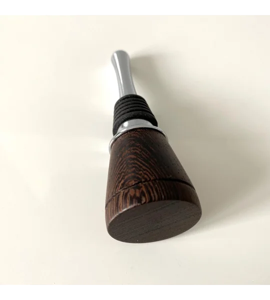 Turned Wood Bottle Stopper
