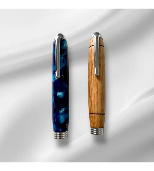 Hand Turned Tweezers: Acrylic Or Oak Tweezer Holder For Crafts