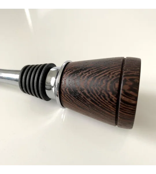 Turned Wood Bottle Stopper