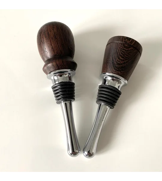 Turned Wood Bottle Stopper