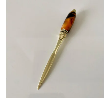 Handcrafted Letter Opener: Hand Turned Acrylic