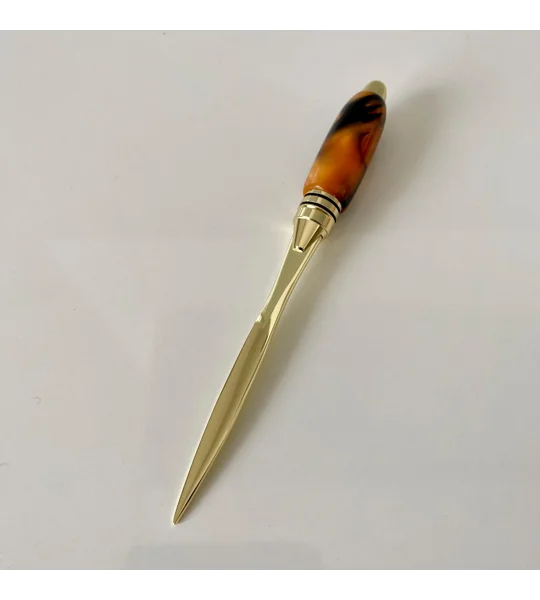 Handcrafted Letter Opener: Hand Turned Acrylic