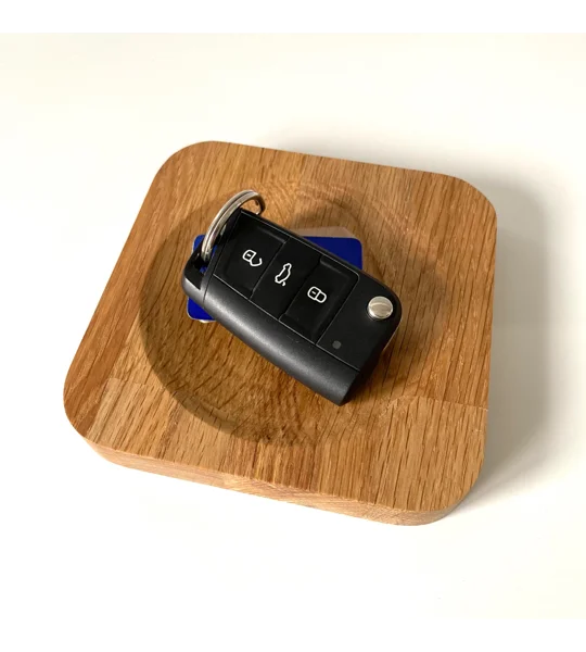Handmade Wooden Dish: For Keys, Coins, Trinkets