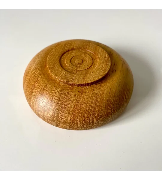 Wooden Ring Dish: Hand Turned Trinket Dish, Coins, Keys