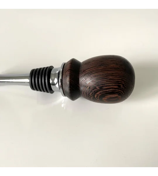 Turned Wood Bottle Stopper