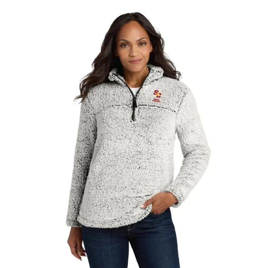 Ultra-soft meets cozy warmth in this layerable sherpa fleece jacket. Ideal for cooler days, it’s com