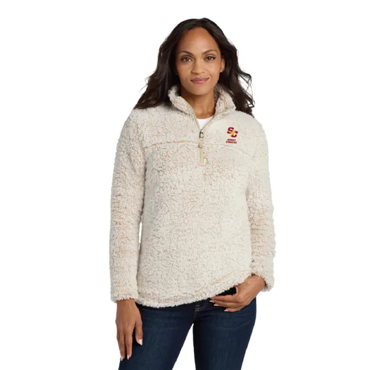 Ultra-soft meets cozy warmth in this layerable sherpa fleece jacket. Ideal for cooler days, it’s com