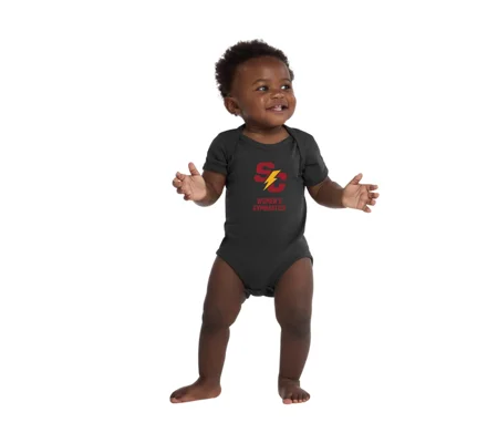 Rabbit Skins™ Infant Short Sleeve Baby Rib Bodysuit