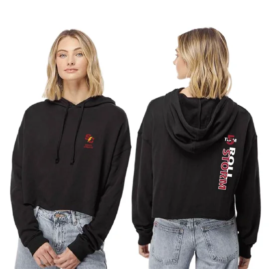 Women’s Lightweight Crop Hooded Sweatshirt