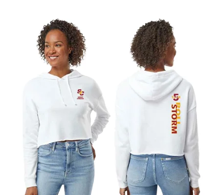 Women’s Lightweight Crop Hooded Sweatshirt