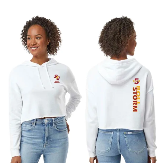 Women’s Lightweight Crop Hooded Sweatshirt
