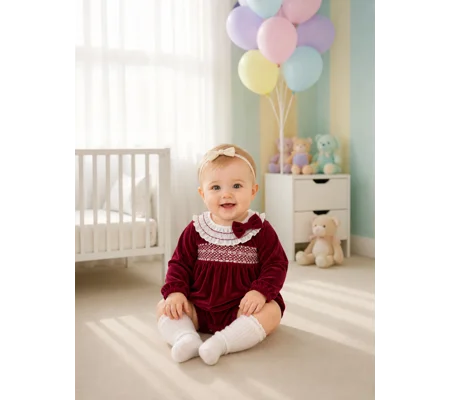 Beau Kids smock Romper