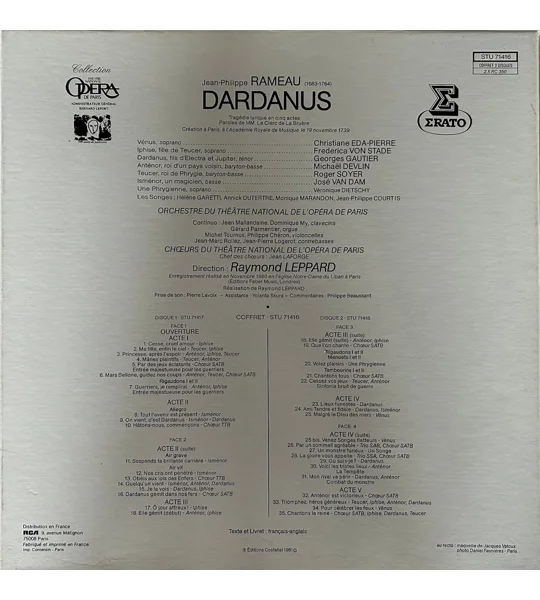 Rameau, Jean-Philippe: Dardanus