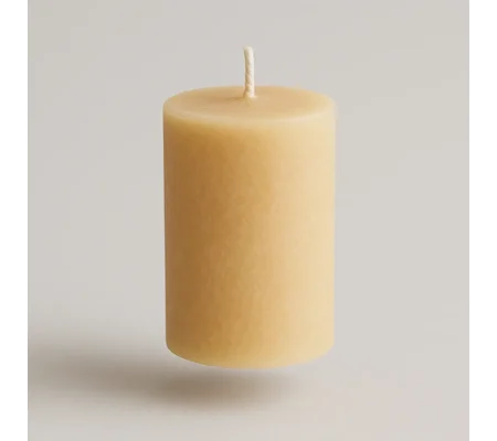 Beeswax Pillar Candle