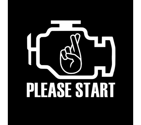 PLEASE START Decal
