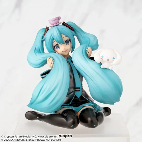 Hatsune Miku Cinnamoroll Fluffy Ver. Chokonose Sega Figure